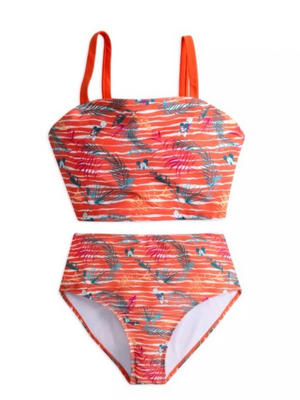 NWT Women’s Disney Resort 2 Piece Mickey Mouse Swimsuit - 2XL